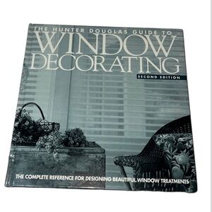 THE HUNTER DOUGLAS GUIDE TO WINDOW DECORATING HARDCOVER BOOK